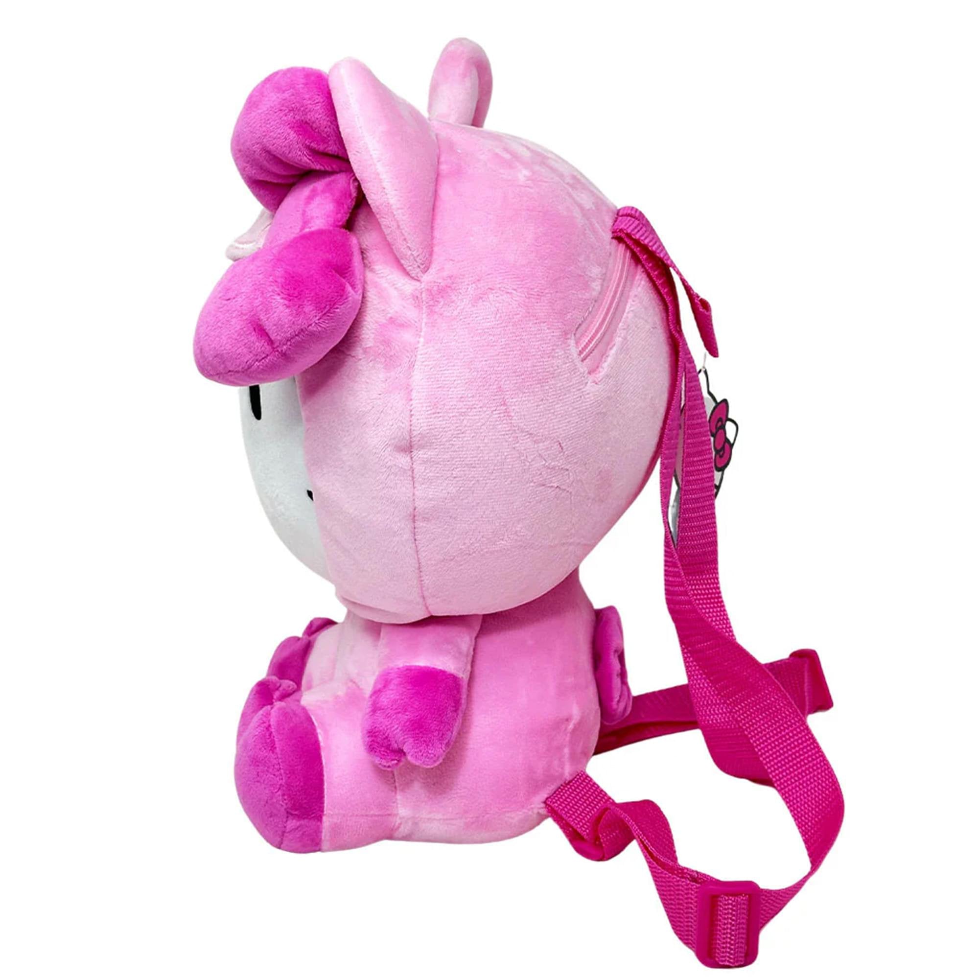 Hello Kitty Pink Piggy Costume 14" Plush Backpack