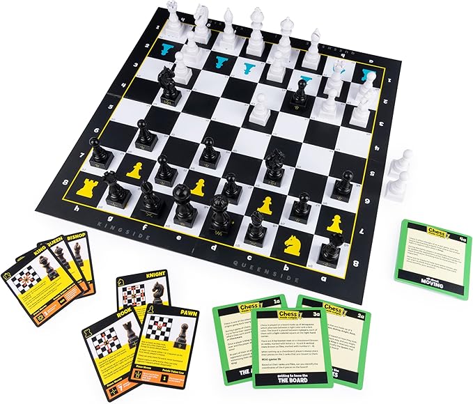 Chess Made Simple, Learn to Play Strategy Board Games for Beginners, Chess, 2 Players, for Kids Ages 8+