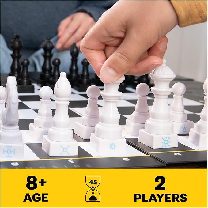 Chess Made Simple, Learn to Play Strategy Board Games for Beginners, Chess, 2 Players, for Kids Ages 8+