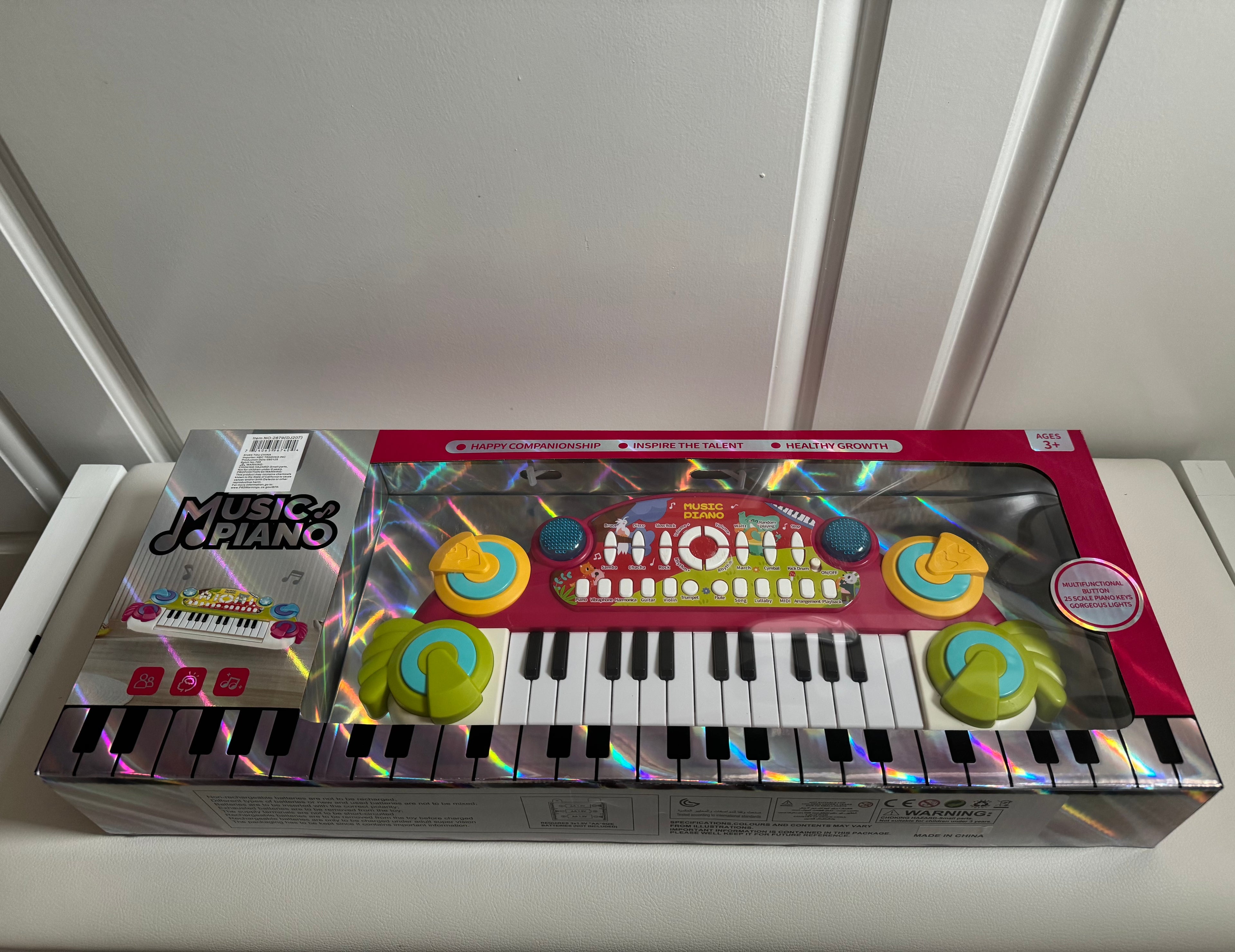 25 Scale Keys Musical Electronic Piano