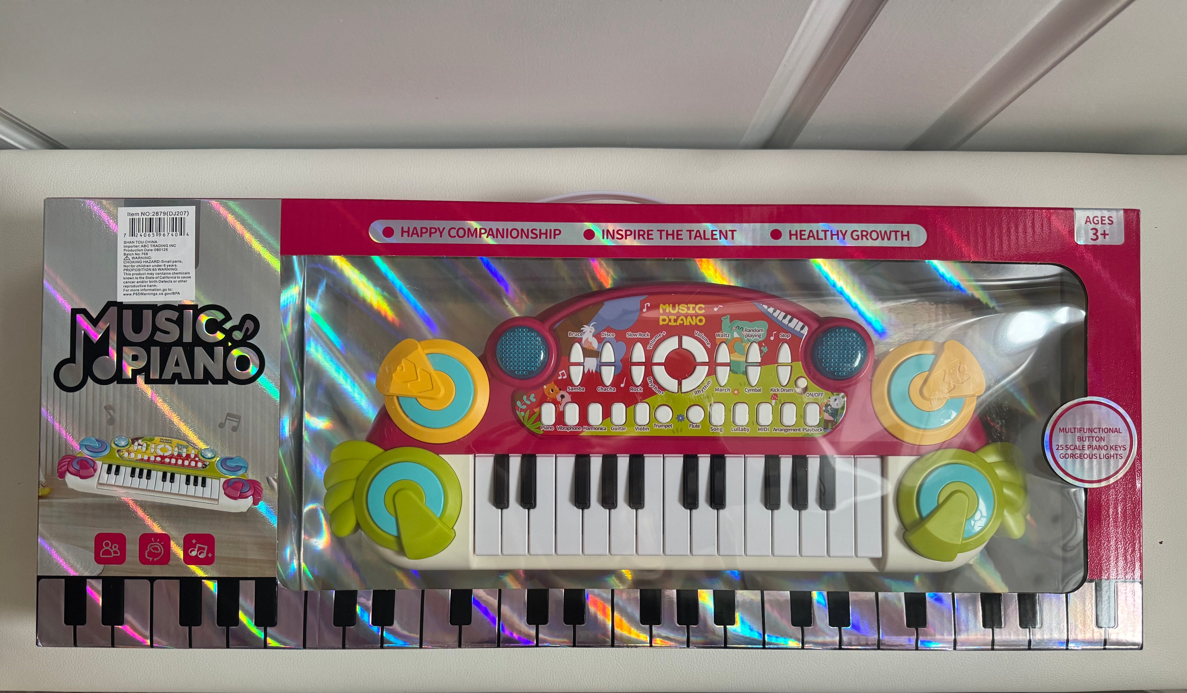 25 Scale Keys Musical Electronic Piano