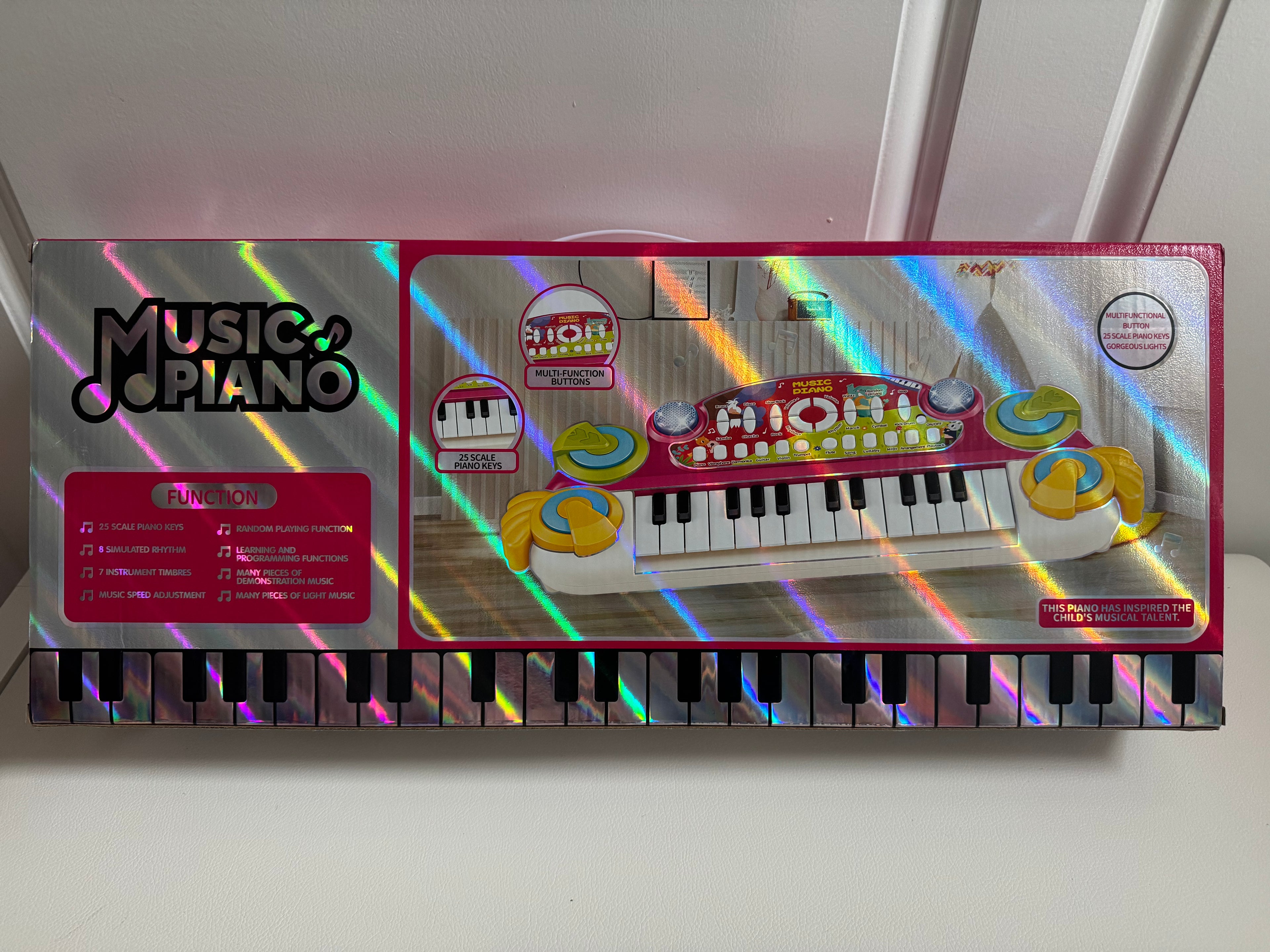 25 Scale Keys Musical Electronic Piano