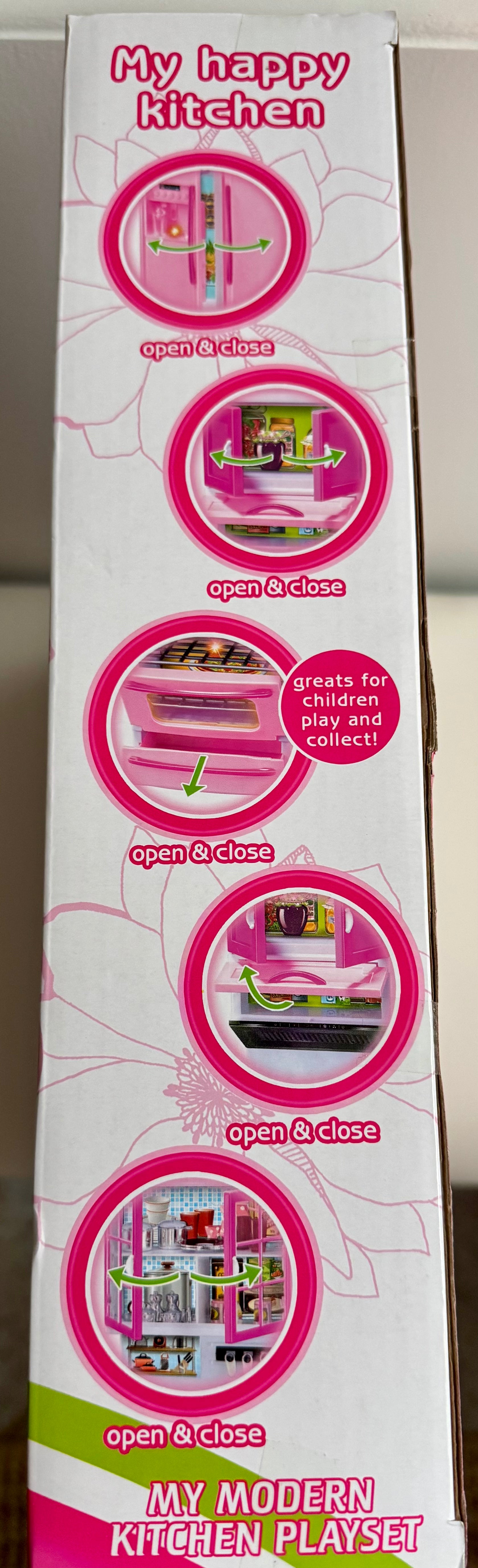 Barbie kitchen set w/music and light