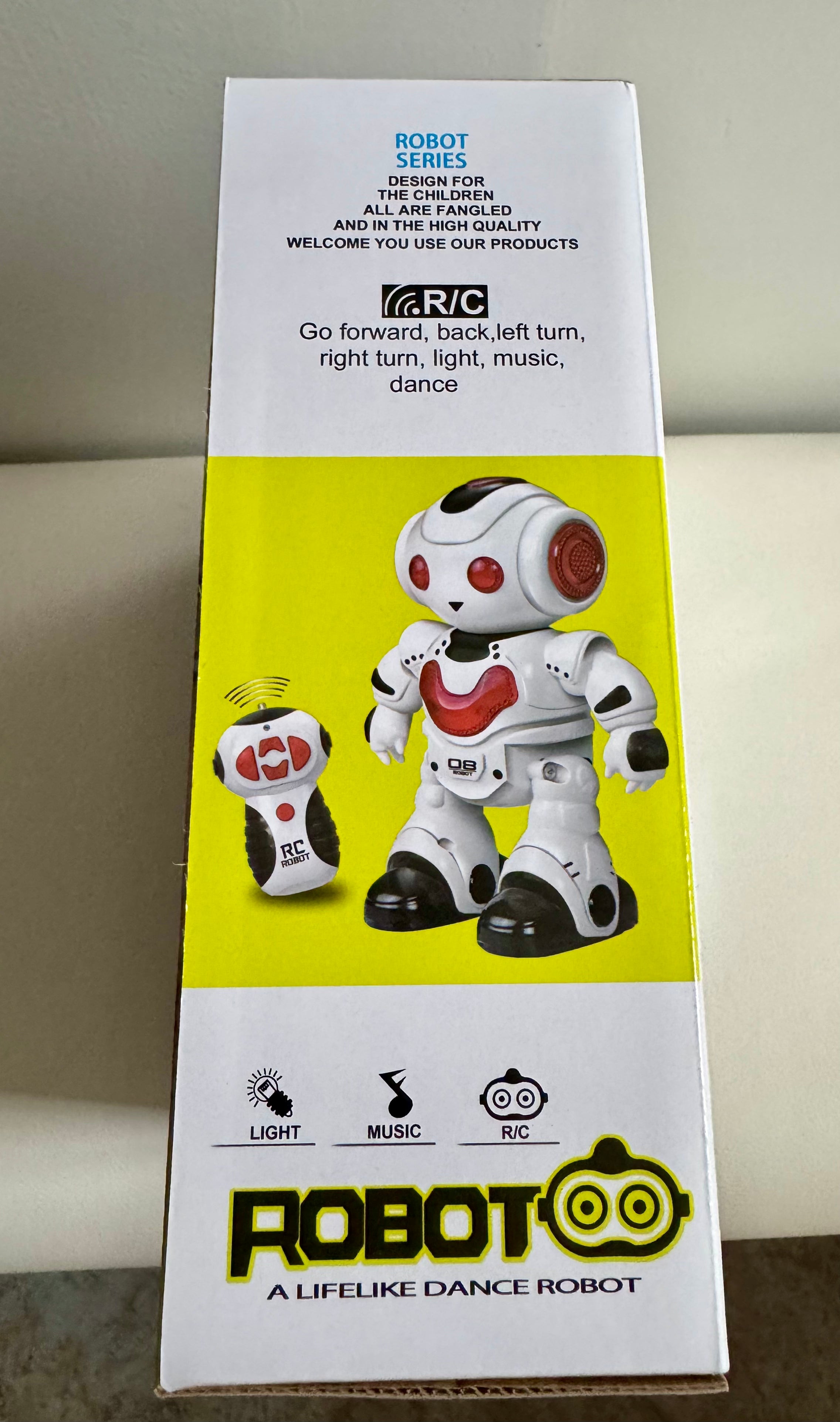 Remote Control Robot with lights & sound