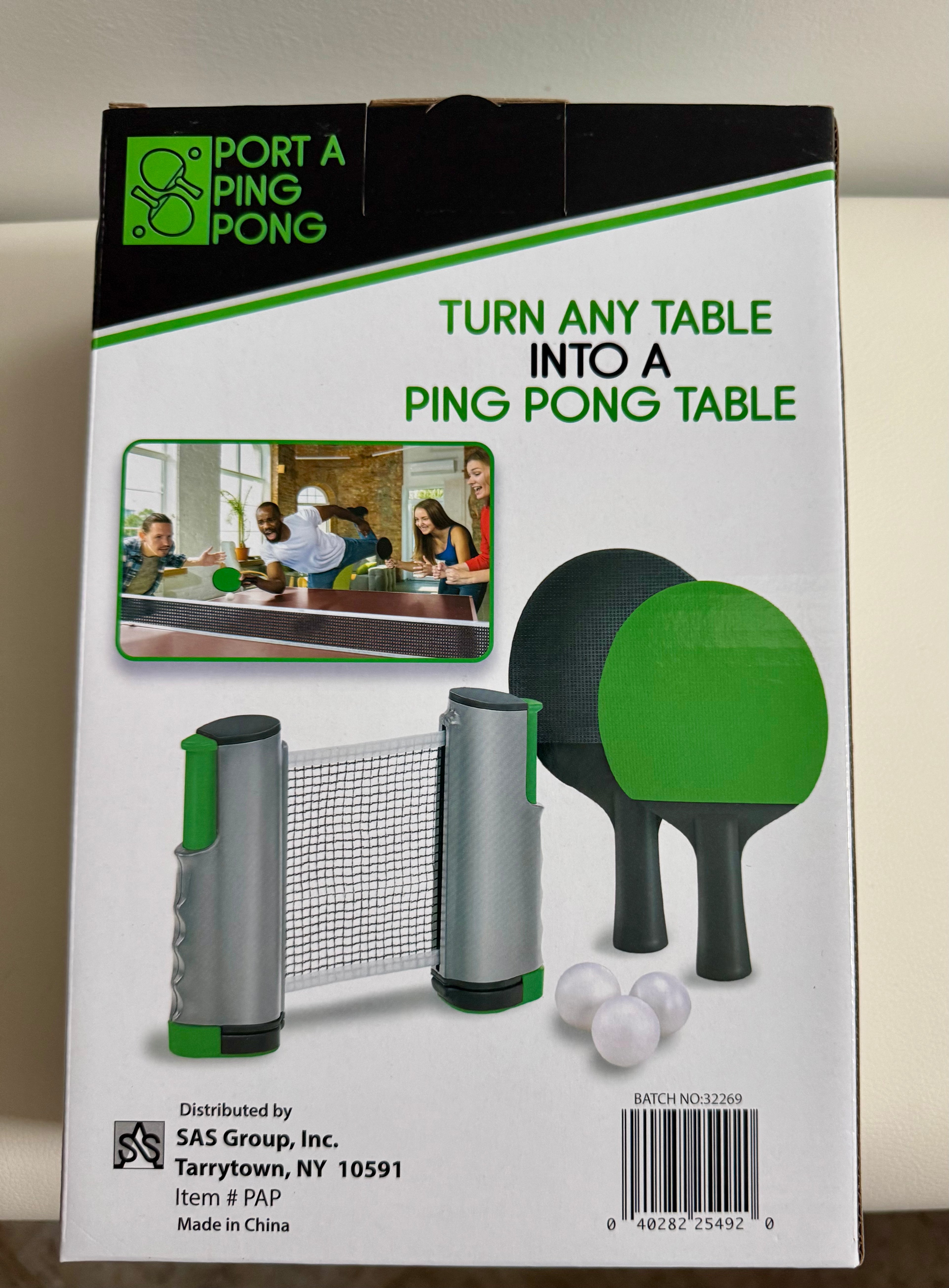 Port a Ping Pong