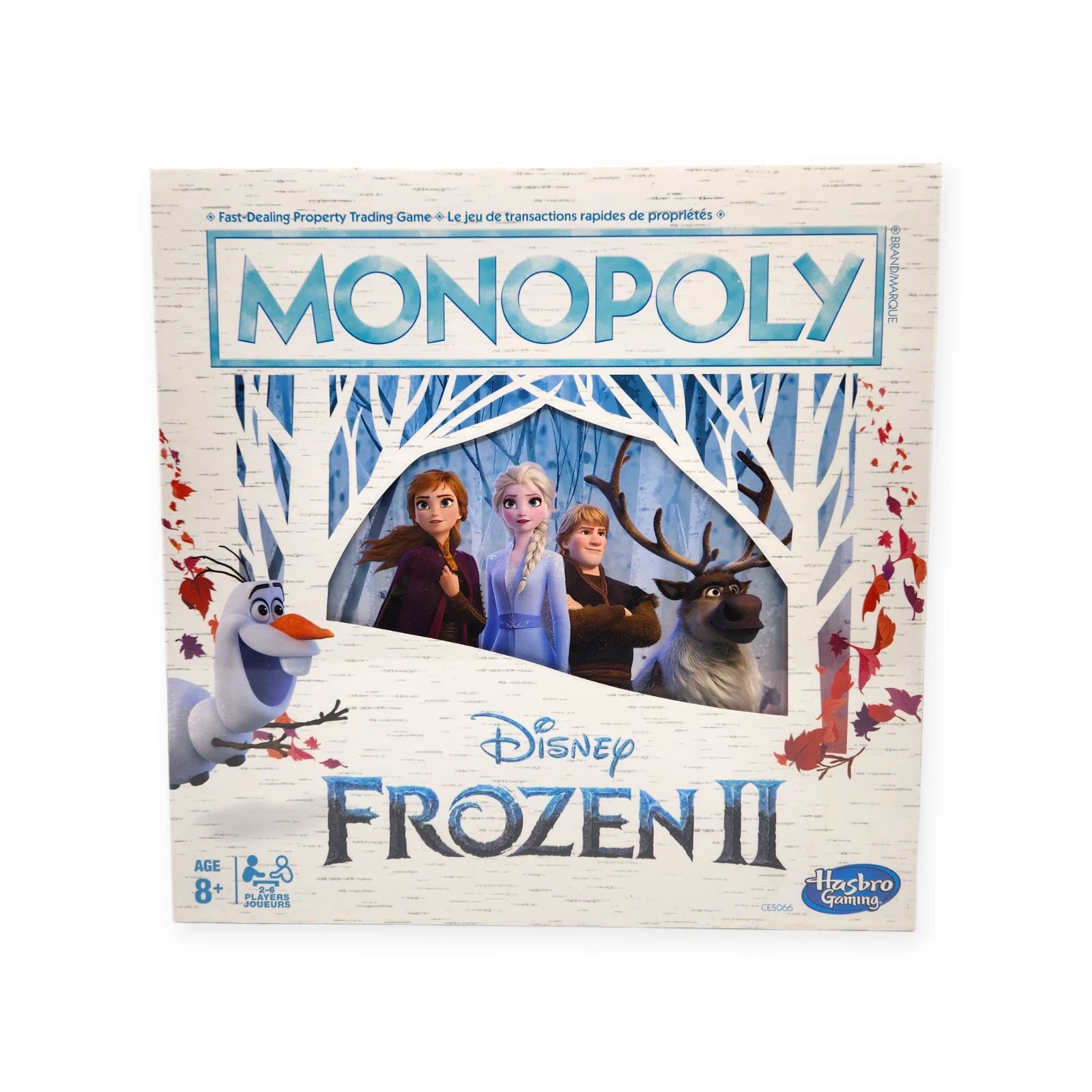 Monopoly Game: Disney Frozen 2 Edition Board Game for Ages 8+