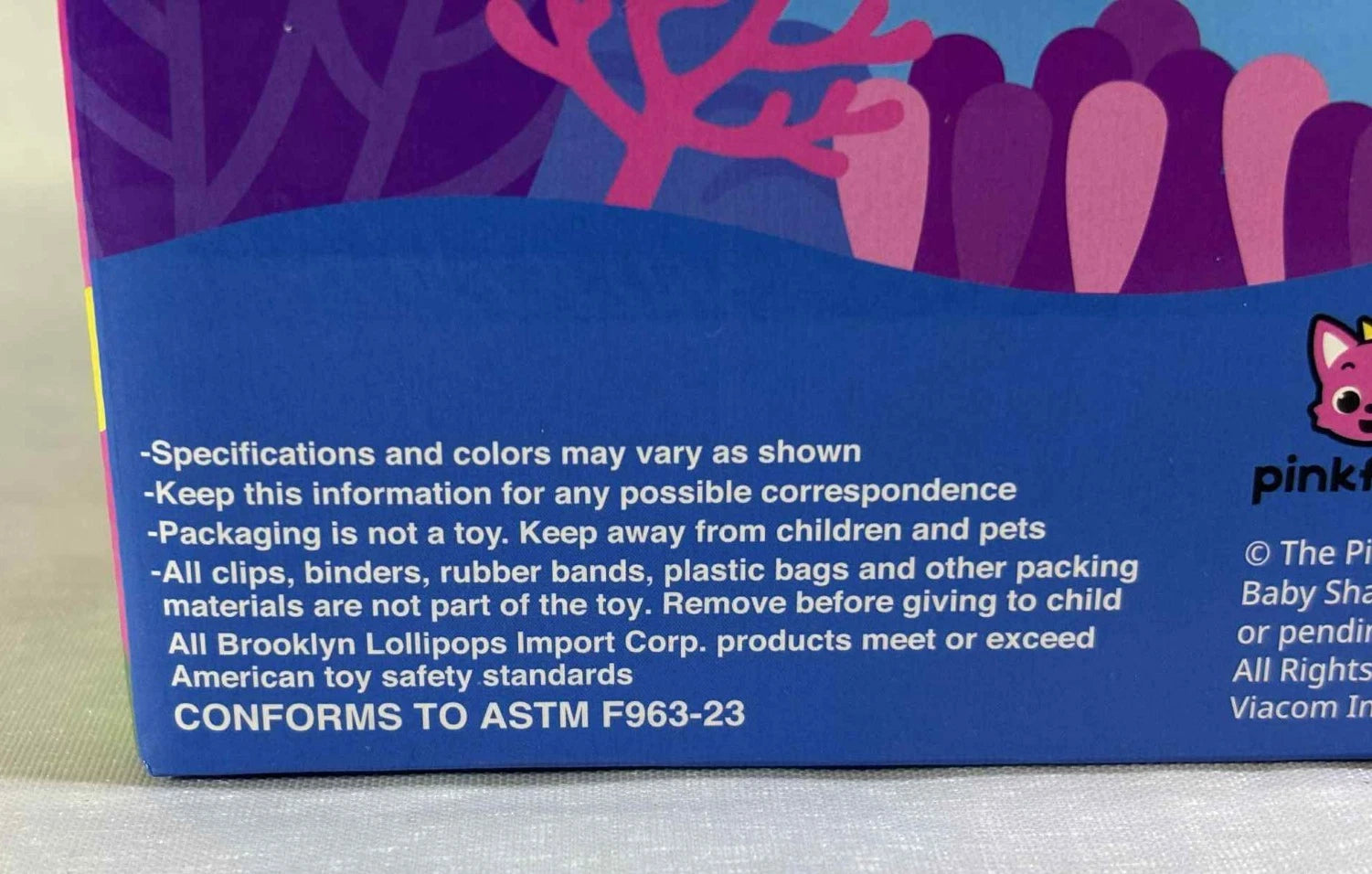 Pinkfong Baby Shark 7 Piece Band Playset - Drum, Harmonica, Tambourine & More